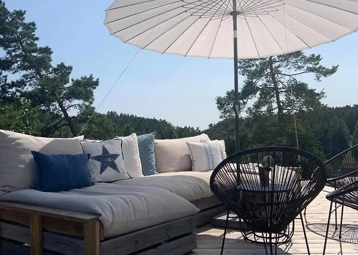 Tatil Evi Lovely Summer House Near Risor With Boat Sondeled